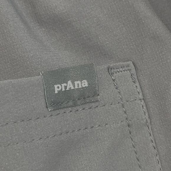 prAna NEW Wonderland Rocks Pant Womens M Charcoal Gray Stretch Pockets Pull On - Picture 12 of 16